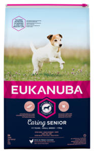 Eukanuba caring senior small breed store
